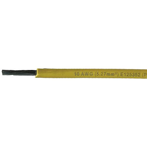 Cobra Wire A2010T04100FT Primary Tinned Copper Wire, 10 AWG, 100', Yellow