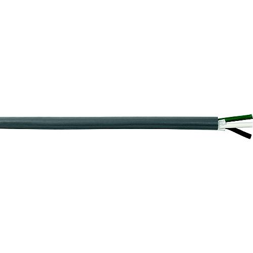 Cobra Wire B6G16T30100FT Tinned Copper Round Triplex Wire, 16/3, 100', Gray