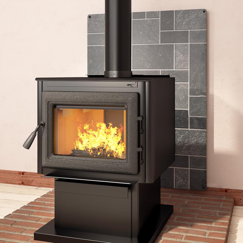 Imperial 32 in. W X 28 in. L Slate Stove Board