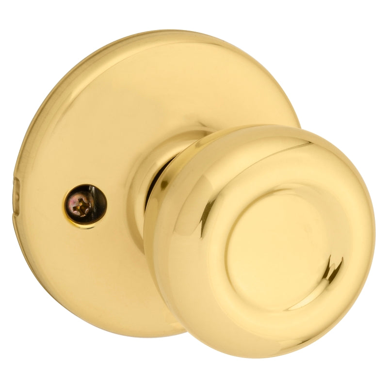 Kwikset 488T 3 CP Dummy Knob, Tylo Design, Brass, Residential, 1-3/4 to 1-3/8 in Thick Door, Zinc, 2-5/8 in Rose/Base