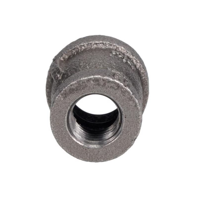 STZ Industries 3/8 in. FIP each X 1/4 in. D FIP Black Malleable Iron Reducing Coupling