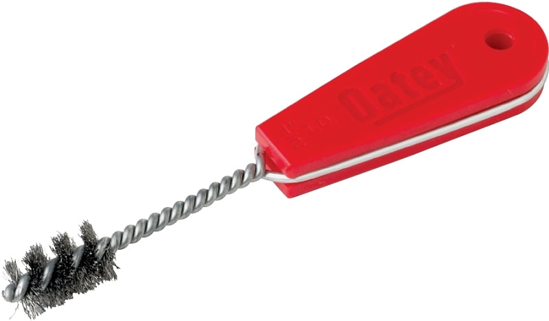 Oatey 31329 Fitting Brush, For: 1 in Dia fitting, Steel Bristle, Polystyrene Handle