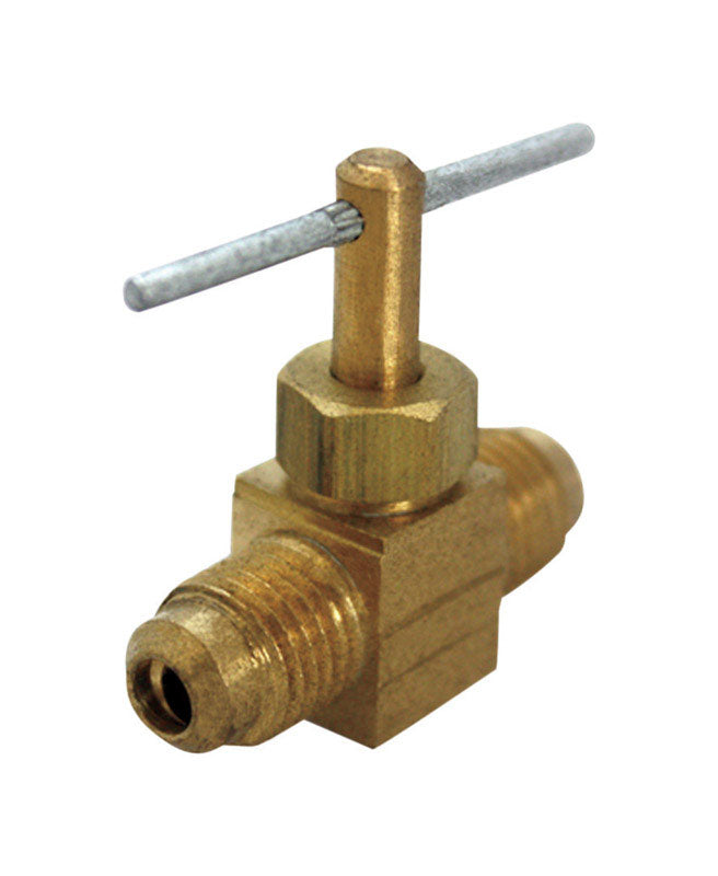 JMF Company 3/8 in. 3/8 in. Brass Needle Valve, Pack of 5