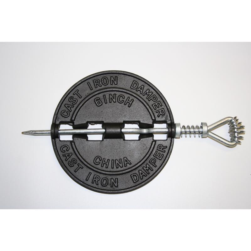 US Stove 6 in. D Cast Iron Damper