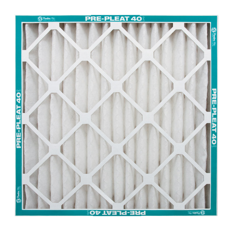 Flanders Pre-Pleat 24 in. W X 20 in. H X 1 in. D Synthetic 8 MERV Pleated Air Filter 1 pk, Pack of 12