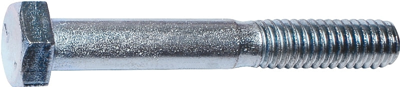 Midwest Fastener 00256 Hex Cap Screw, 1/4-20 Thread, 1-1/2 in OAL, 5 Grade, Steel, Zinc-Plated, SAE Measuring
