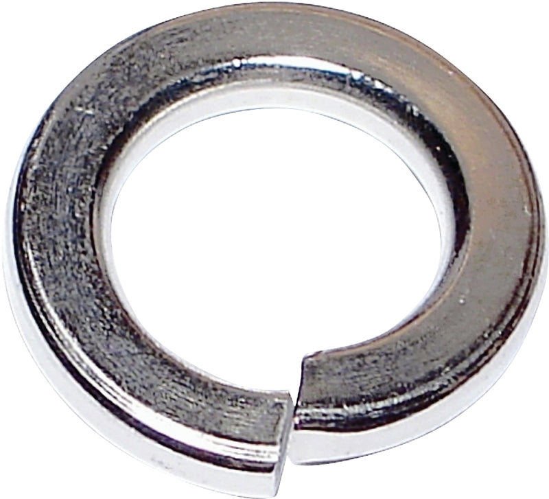 Midwest Fastener 03943 Split Lock Washer, #10 ID, 0.047 in Thick, Steel, Zinc-Plated, 2 Grade