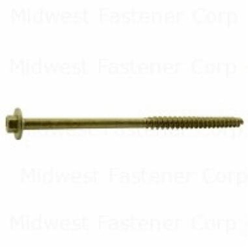 Midwest Fastener 53756 Screw, 3/8 in Thread, 6 in L, 25 PK