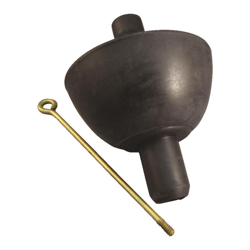 Ace Toilet Tank Ball Black Rubber For Universal