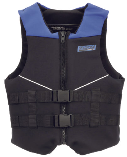Seachoice 86589 Neoprene Multi-Sport Vest, Blue/Black - 2XL