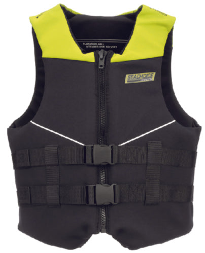 Seachoice 86574 Neoprene Multi-Sport Vest, Yellow/Black - Sm