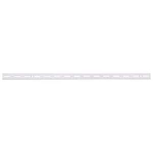 ProSource 25212PHL Shelf Standard, 2 mm Thick Material, 5/8 in W, 36 in H, Steel, White