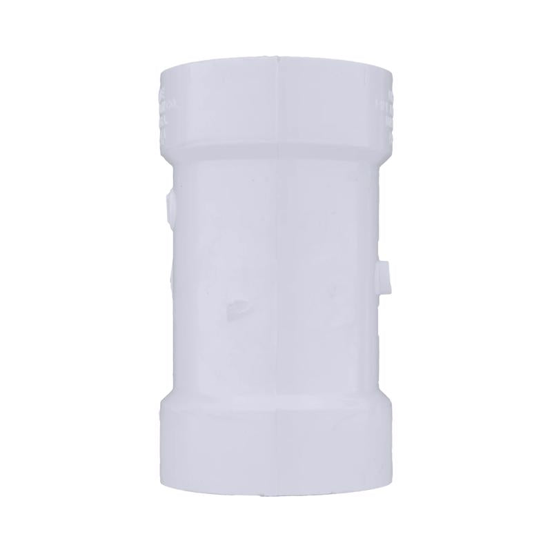 Charlotte Pipe Schedule 40 1-1/2 in. Hub X 1-1/2 in. D Hub PVC Cleanout Tee with Plug 1 pk