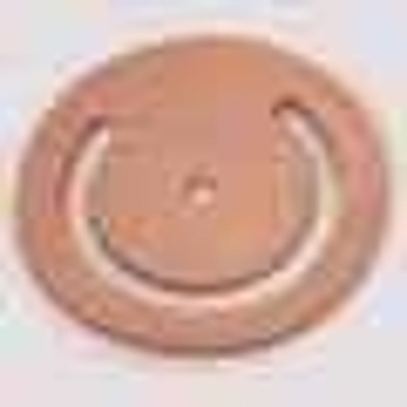 Simmons 31/2OD Pump Valve, 3-1/2 in Dia Dimensions, Leather