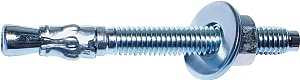 Midwest Fastener 04125 Concrete Wedge Anchor, 3/8 in Dia, 3-3/4 in L, Zinc
