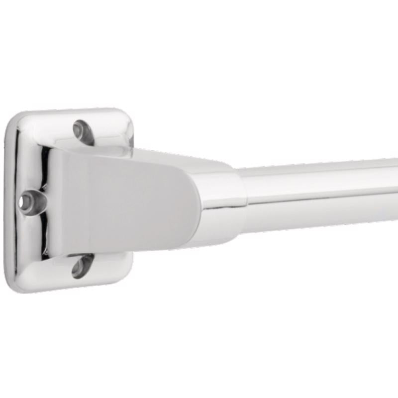 Delta 10.63 in. L Polished Chrome Stainless Steel Grab Bar