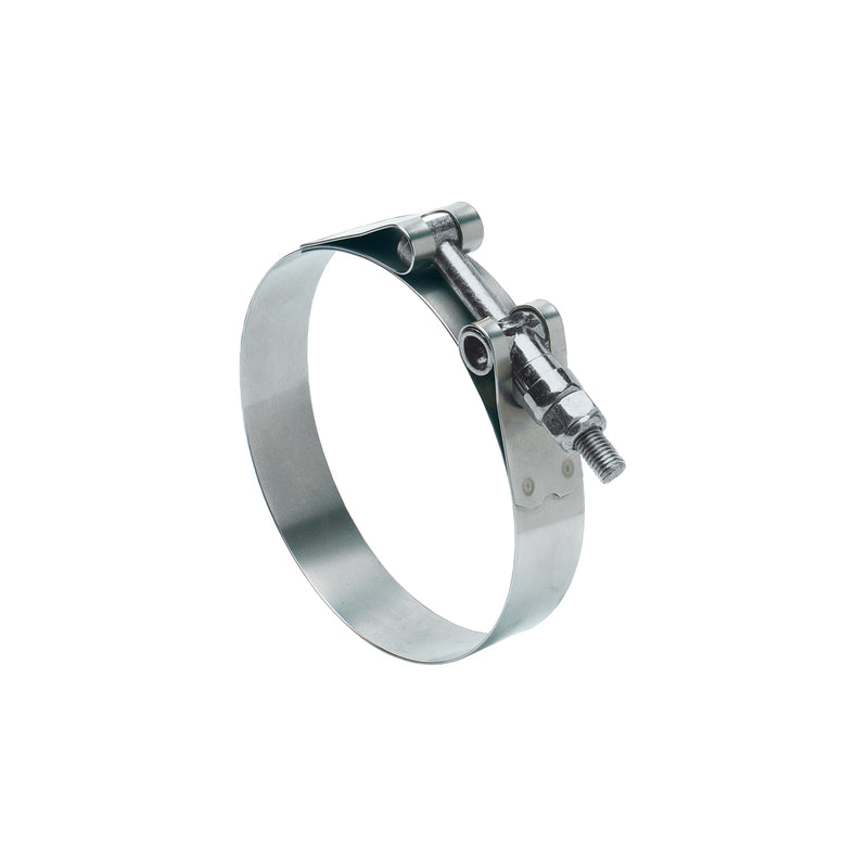 Ideal Tridon 1-5/8 in. 1-7/8 in. 163 Silver Hose Clamp With Tongue Bridge Stainless Steel Band T-Bol