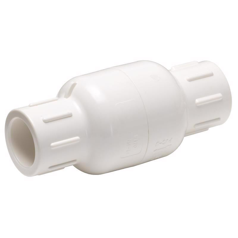 Homewerks 2 in. D X 2 in. D Solvent PVC Spring Loaded Check Valve, Pack of 2