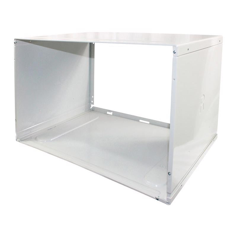 Perfect Aire Air Conditioner Sleeve 25.5 in. W X 15.25 in. H White