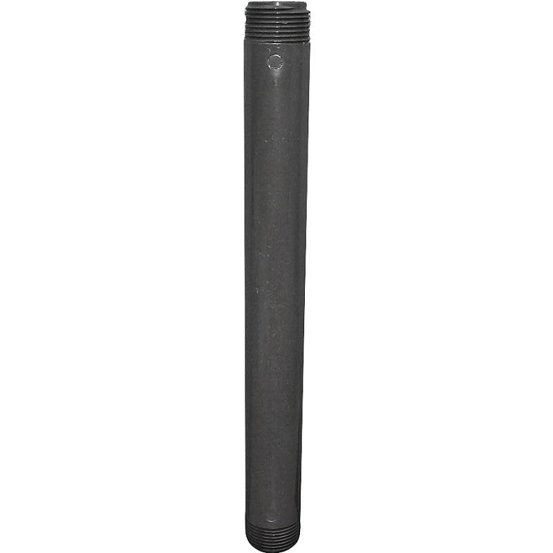 GENOVA P-12-18 Pipe Nipple, 1/2 in, PVC, SCH 80 Schedule, 18 in L