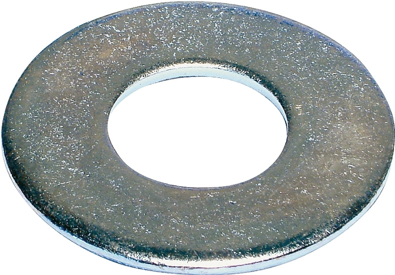 Midwest Fastener 03837 Washer, Flat, 5/16 in ID, Zinc, Zinc, USS Grade, 390/PK