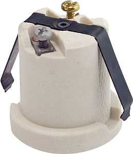 Leviton 8880 Lamp Holder, 1-Circuit, Keyless, 1.69 in Dia x 1.23 in H Dimensions, 250 V, 660 W, White