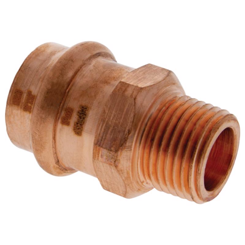 NIBCO 1 in. CTS X 1 in. D Male Copper Coupling 1 pk