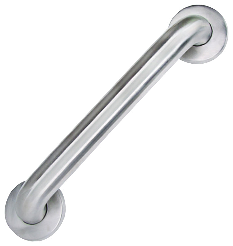 Boston Harbor SG01-01&0112 Grab Bar, 12 in L Bar, Stainless Steel, Wall Mounting, ADA Compliant