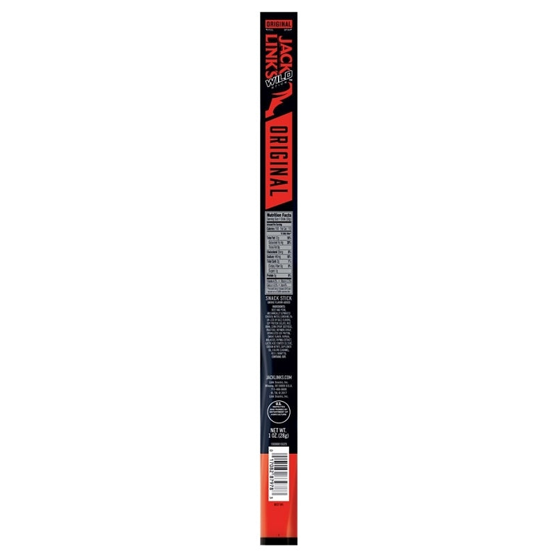 Jack Link's 10000012177 Squatch Snack, Stick, Original, 1 oz, Pack of 20