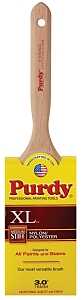 Purdy 100330 Trim Brush, 3 in W, Nylon/Polyester Bristle, Fluted Handle