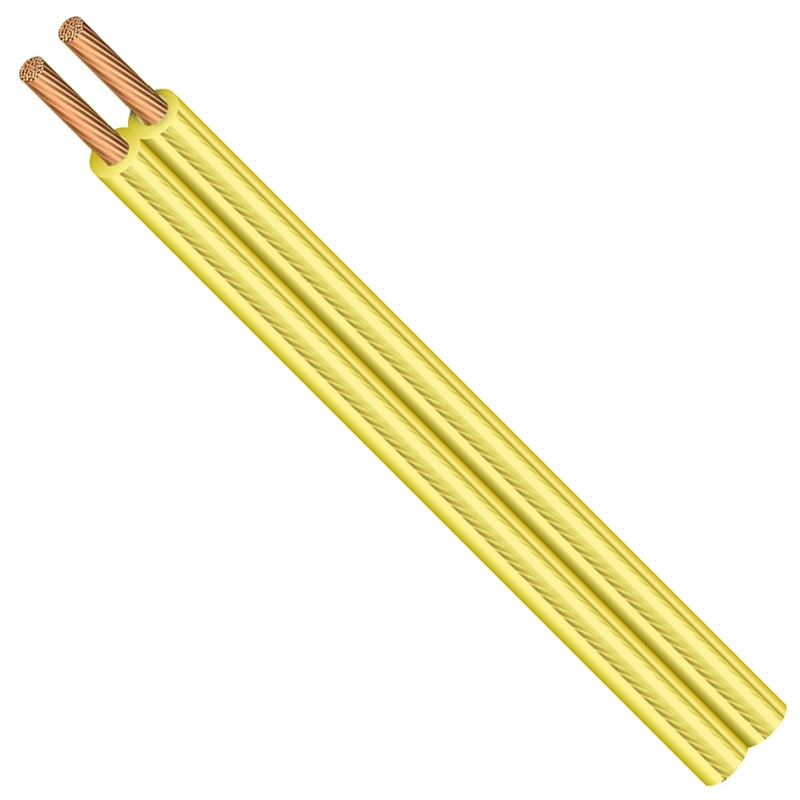 CCI 600006619 Lamp Cord, 18 AWG Wire, 2-Conductor, 250 ft L, Copper Conductor, PVC Insulation, 10 A, 300 V