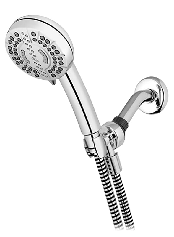 Waterpik PowerPulse Series XPC-763E Handheld Shower Head, 10-1/4 in H x 4 in W x 6 in D Dimensions, 1.8 gpm, Chrome