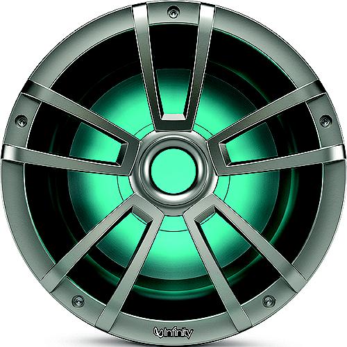 Infinity 1022MLT Subwoofer w/Grille, 10" Titanium, 1 ea.