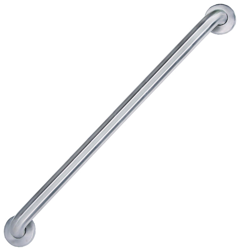 Boston Harbor SG01-01&0130 Grab Bar, 30 in L Bar, Stainless Steel, Wall Mounting, ADA Compliant