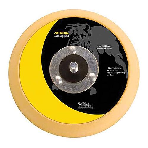 6" Vinyl Faced Backup Pad, Medium