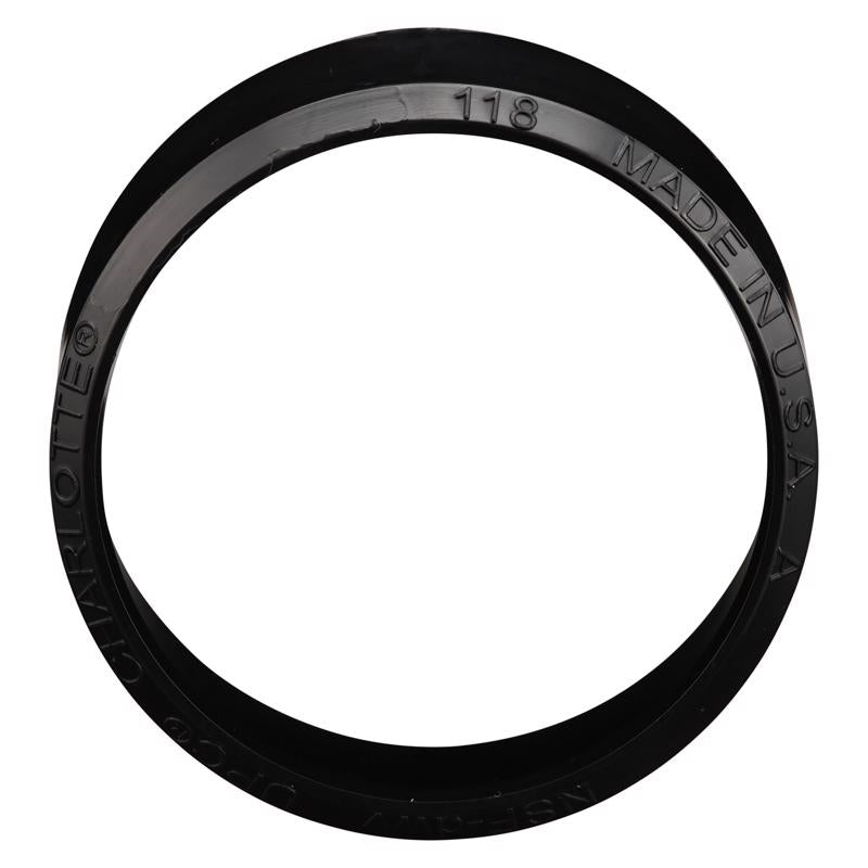 Charlotte Pipe 3 in. Hub X 3 in. D Spigot ABS Bushing