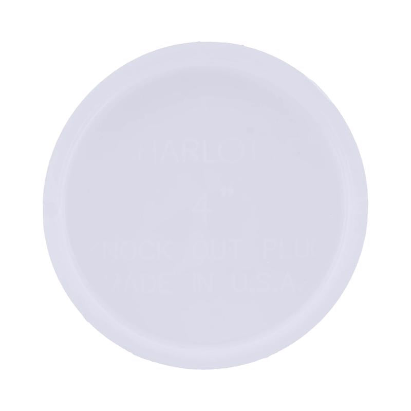 Charlotte Pipe Schedule 40 4 in. Hub X 4 in. D Hub PVC Cap 1 pk