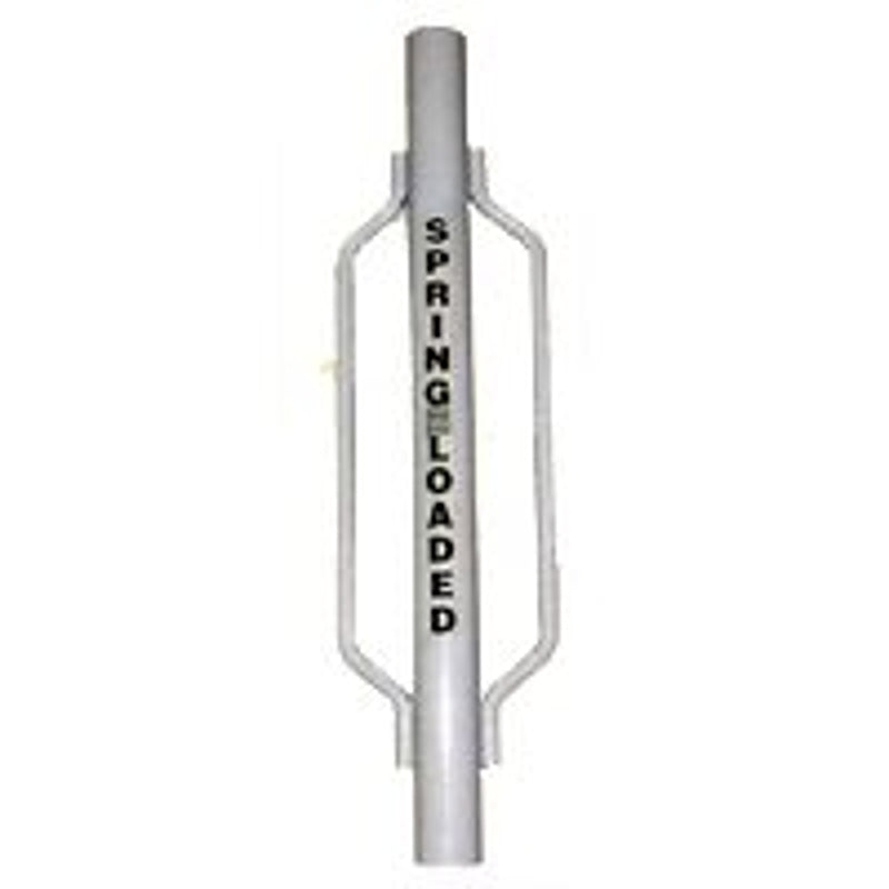 SpeeCo S6110200 T-Post Pounder, Spring-Loaded, Steel, Gray, For: Posts up to 2 in Dia