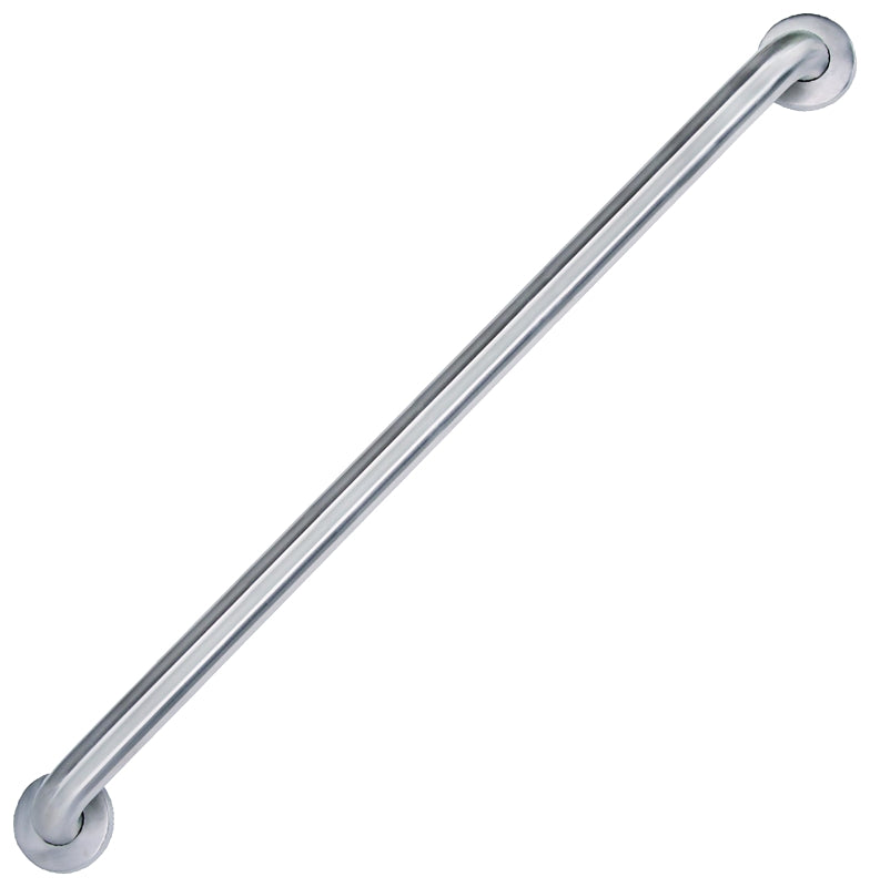 Boston Harbor SG01-01&0136 Grab Bar, 36 in L Bar, Stainless Steel, Wall Mounting, ADA Compliant