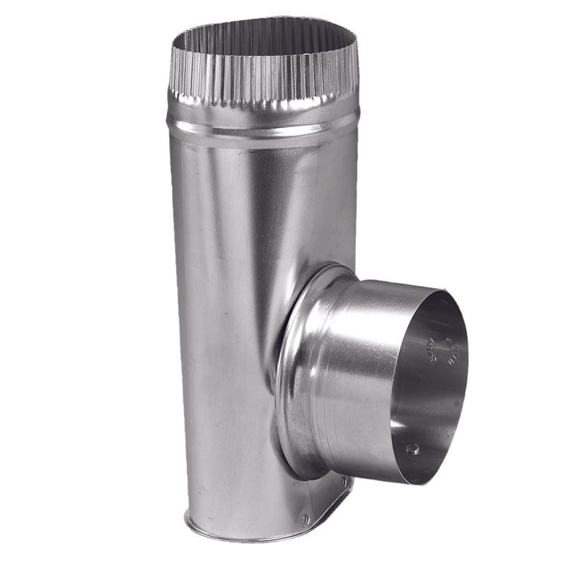 Deflect-O Jordan 5 in. L X 4 in. D Silver Aluminum Offset Dryer Connector