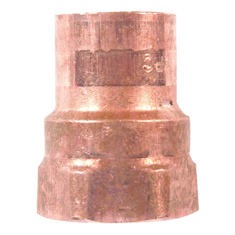 NIBCO 1/2 in. Copper X 1/2 in. D FPT Copper Pipe Adapter 1 pk, Pack of 25
