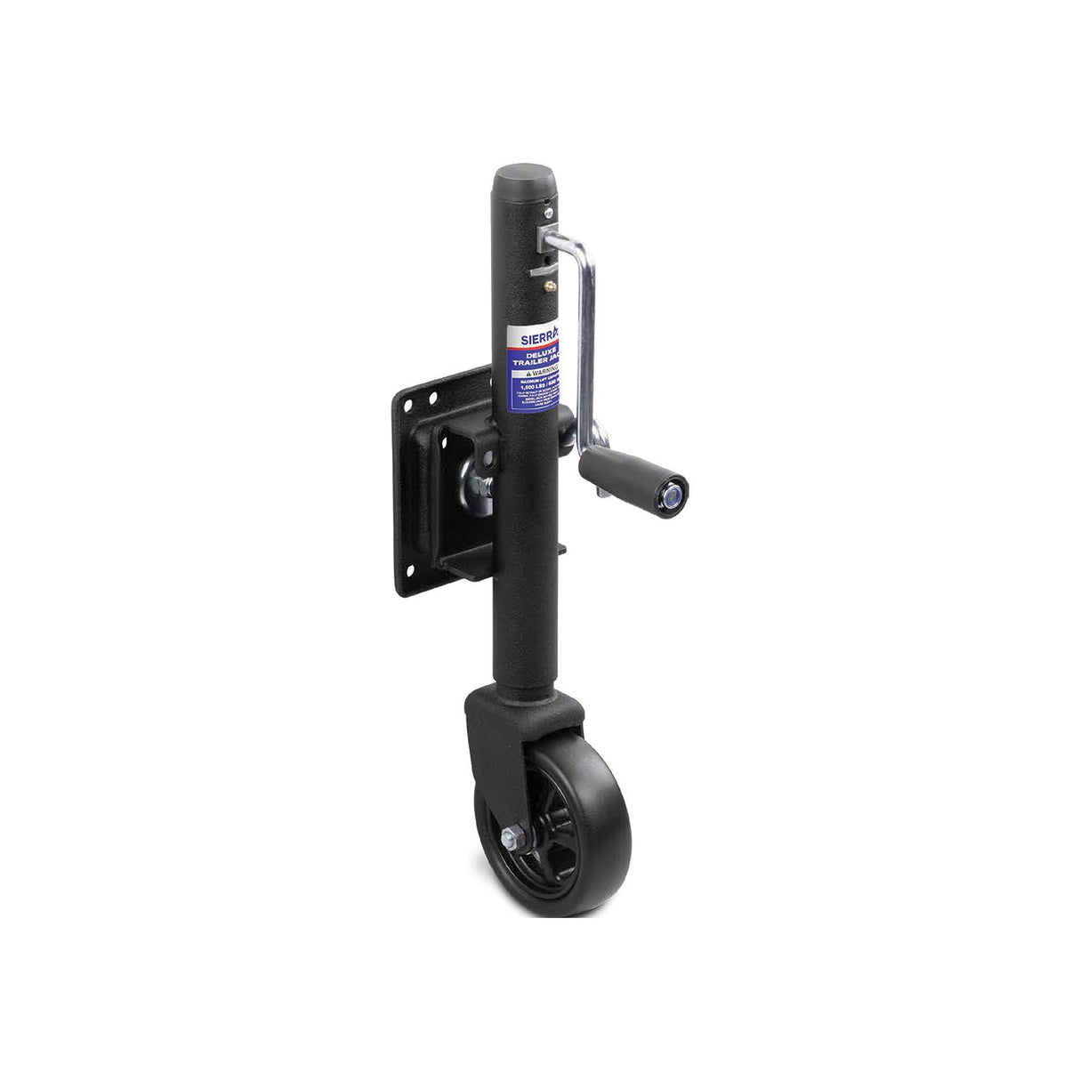 Sierra 05465010 Deluxe Trailer Jack w/6″ Wheel