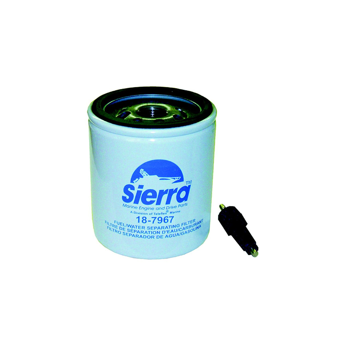 Sierra Mercury Fuel Water Separator Filter With Sensor