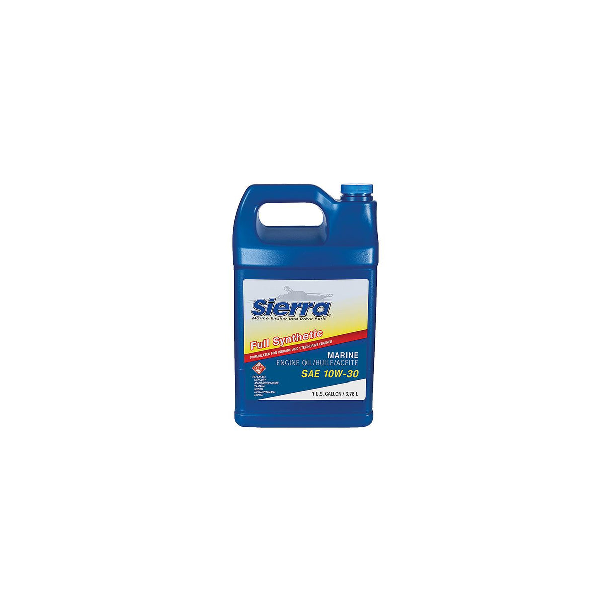 Sierra 96903 10W30 FCW Synthetic Oil, Gal., Pack of 6