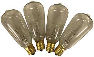 Hometown Holidays 19225 Light Bulb, Clear Light