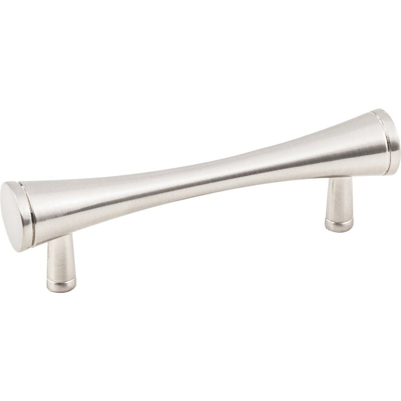 Hardware Resources K5123SN-2 Cabinet Pull, 4 in L Handle, 1-1/4 in H Handle, 1-1/4 in Projection, Zinc, Satin Nickel