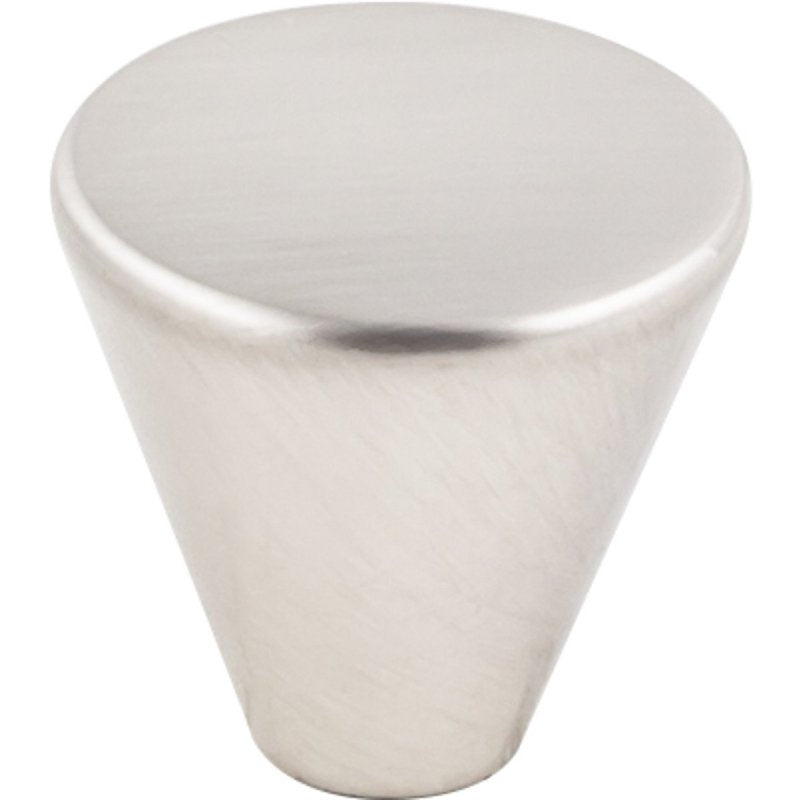 Hardware Resources K512SN-4 Cabinet Knob, Contemporary, 1 in L, Zinc, Satin Nickel, 4/PK
