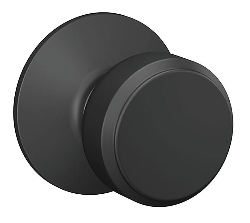 Schlage F Series F10VBWE622 Passage Knob, Knob Handle, Metal, Matte, 2-3/8 to 2-3/4 in Backset, 1-5/8 x 2-1/4 in Strike