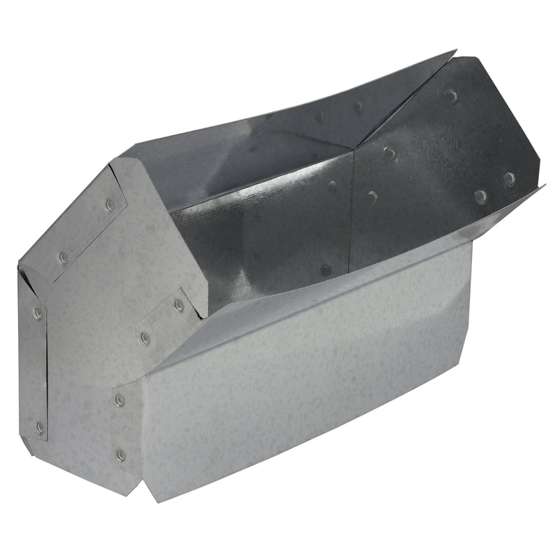 Imperial 3-1/4 in. D X 3-1/4 in. D 45 deg Galvanized Steel Wall Stack Elbow, Pack of 6