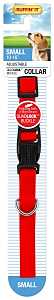 Ruffin'It QUADLOCK 31441 Adjustable Dog Collar, 10 to 16 in L, 5/8 in W, Nylon, Assorted